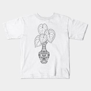 Anthurium clarinervium Kids T-Shirt